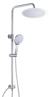 Regendoucheset met handdouche en douchestang