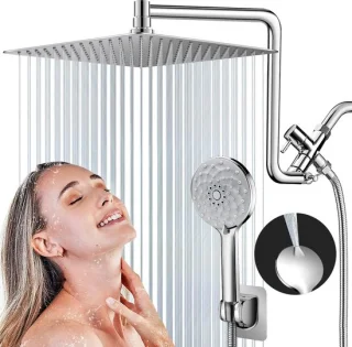 Regendoucheset met handdouche