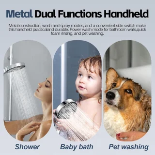 Regendoucheset met handdouche