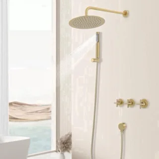 Regendoucheset met hoofddouche en handdouche