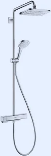 Regendoucheset Thermostaat Chroom Ø280mm Glijstang & Kraan