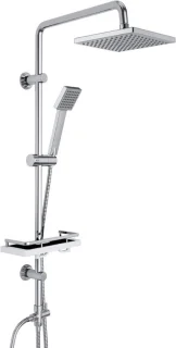 Regendoucheset Zilver zonder kraan review