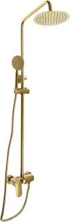 Regendouchesysteem 81-113,5 cm Goud