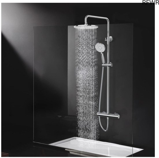 RFWR® Douchesysteem met thermostaat en regendouche