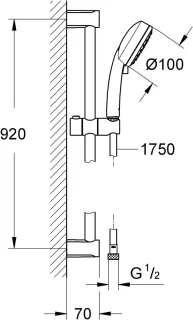 RFWR® Handdoucheset