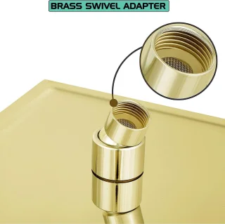 RFWR® Regendouchekop 12 inch RVS
