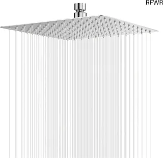 RFWR® Regendouchekop 12 inch Vierkant
