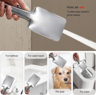 RFWR® Regendoucheset 30 x 20 cm vierkant met handdouche - chroom