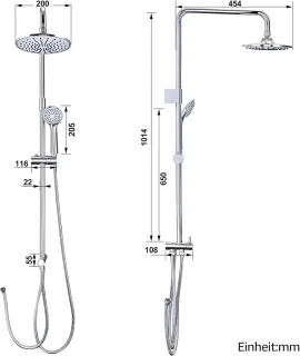 RFWR® Regendoucheset