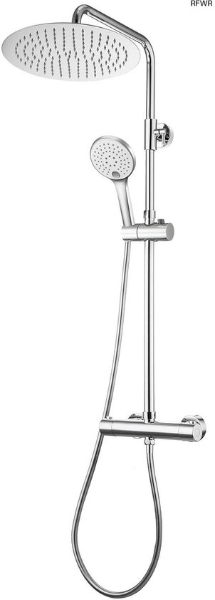 RFWR® Thermostatische Doucheset met Hoofddouche - Roestvrijstaal