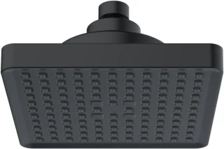 RFWR® Zwarte Regendouche 15 cm