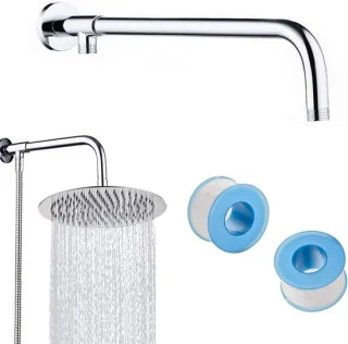 Roestvrijstalen douchearm 41 cm