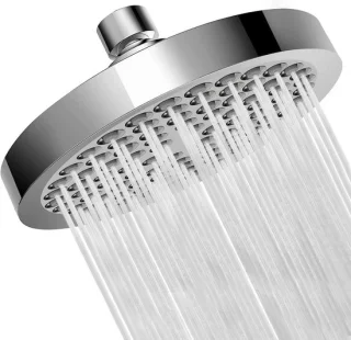 Ronde 15 cm hogedruk douchekop