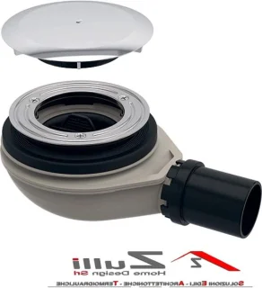 Ronde Douchekop Regendouche 90 mm Mat Goud