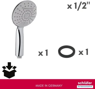 Ronde Handdouche Chroom