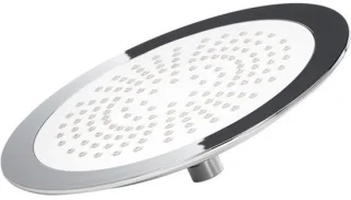 Ronde hoofddouche 238 mm Verchroomd