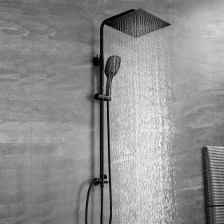 Ronde inbouw doucheset Rainshower hoofddouche