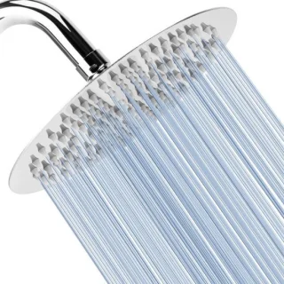 Ronde regendouchekop 20 cm RVS 304 Chroom