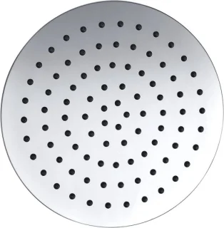 Ronde regendouchekop 20 cm rvs
