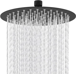 Ronde regendouchekop 40 cm van rvs