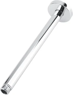 Ronde RVS douchearm plafondmontage
