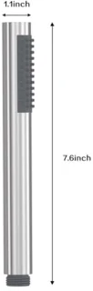 Ronde RVS handdouche