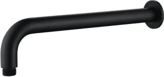 Rondo - Wanduitloop 337 mm, zwart (NWX 757O)
