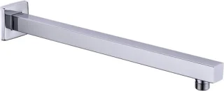 RVS Douchearm 40 cm met flens voor Rainshower