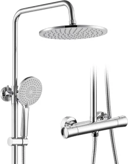 RVS Douchearmatuur Set