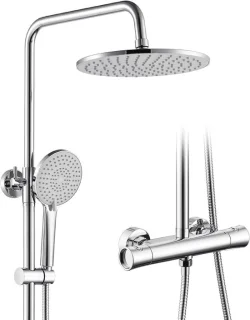 RVS Douchearmatuur Set
