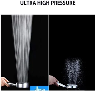 RVS Handdoucheset met 1,5 m slang