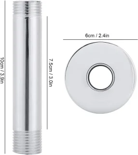 RVS Plafonddouchearm G1/2"