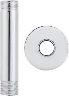 RVS Plafonddouchearm G1/2"