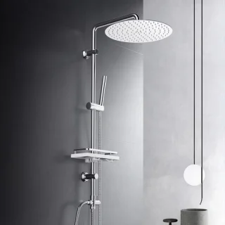 RVS Regendoucheset