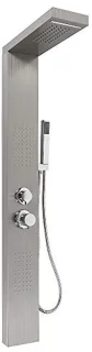 RVS thermostatische douchekolom 15 x 47 x 130 cm