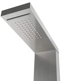 RVS thermostatische douchekolom 15 x 47 x 130 cm