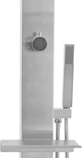 RVS Tuindouchepaneel 210 cm