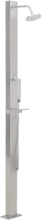 RVS Tuindouchepaneel 210 cm