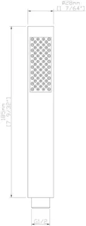 Saar Regendouche Set Zwart 20cm Inbouw Thermostaatkraan Handdouche