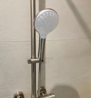 Sani Royal Regendouche RVS 25 CM met Thermostaatkraan en Handdouche