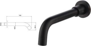 SaniSupreme DeLuxe Turijn Doucheset Inbouw Mat Zwart