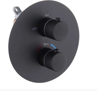 SaniSupreme DeLuxe Turijn Doucheset Inbouw Mat Zwart