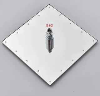 SaniSupreme® Genua Premium Plafond Regendouche 16 inch Chroom