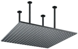 SaniSupreme San Francisco Inbouw Thermostatische Doucheset 60 cm Mat Zwart