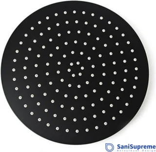 SaniSupreme Turijn Inbouw Doucheset 10 inch mat zwart