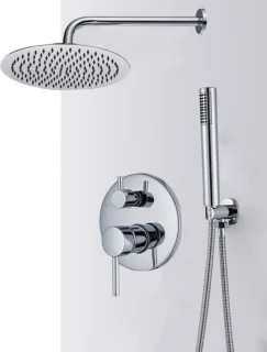 SaniSupreme Yosemite Massief Regendoucheset Inbouw Chroom