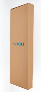 Saqu Dream Regendouche Ø25cm Thermostaat Mat Zwart Rond