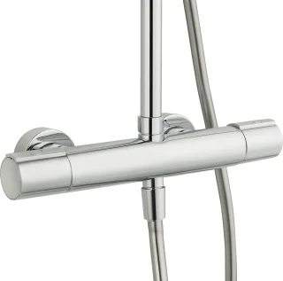Saqu Dream Regendouche Rond 25cm Chroom Thermostaatkraan