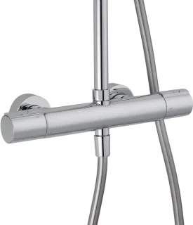 Saqu Dream Regendouche Rond 25cm Chroom Thermostaatkraan