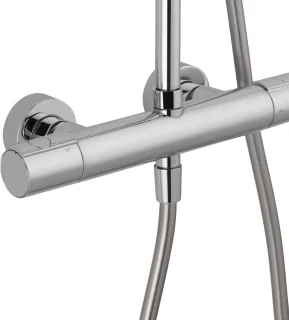 Saqu Dream Regendouche Rond 25cm Chroom Thermostaatkraan